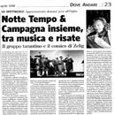 Rassegna stampa - Notte Tempo