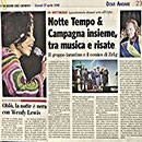 Rassegna stampa - Notte Tempo